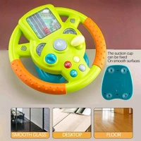 Steering Wheel With Music Light Driving Game For Children