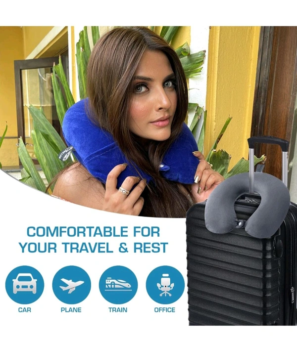 Intex Neck Pillow for Travelling Luxurious Use