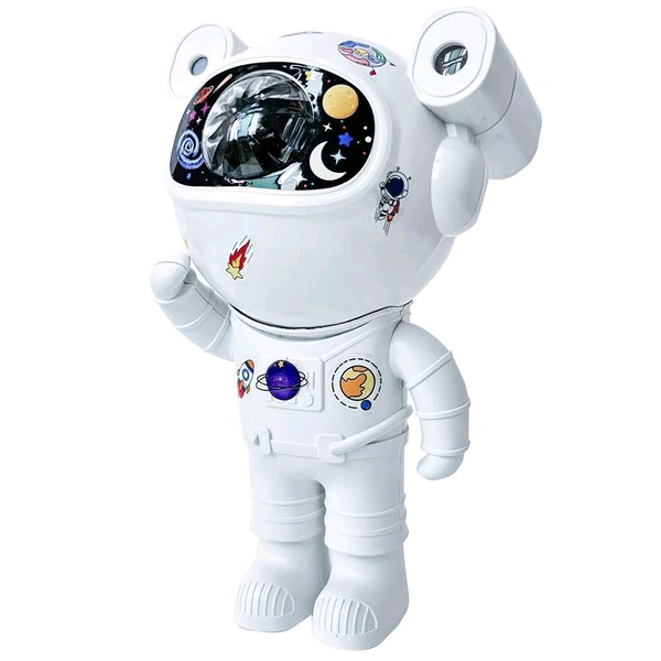 Astronaut Starry Projector Night Light with Bluetooth Speaker – Galaxy Lamp with Remote & Timer for Bedroom & Home Decor