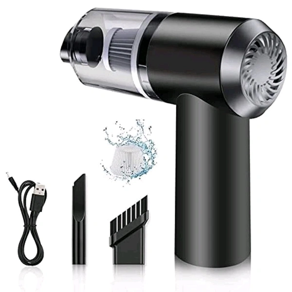 SKVWORLD 3-in-1 Portable Mini Vacuum Cleaner – Powerful Cleaning for Home & Car! 