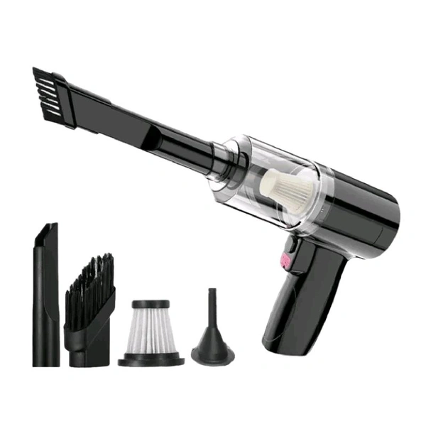 SKVWORLD 3-in-1 Portable Mini Vacuum Cleaner – Powerful Cleaning for Home & Car! 