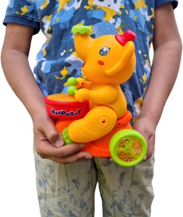 Elephant Musical Toy – Fun Interactive Toy with Lights & Sounds for Kids | SKVWORLD 
