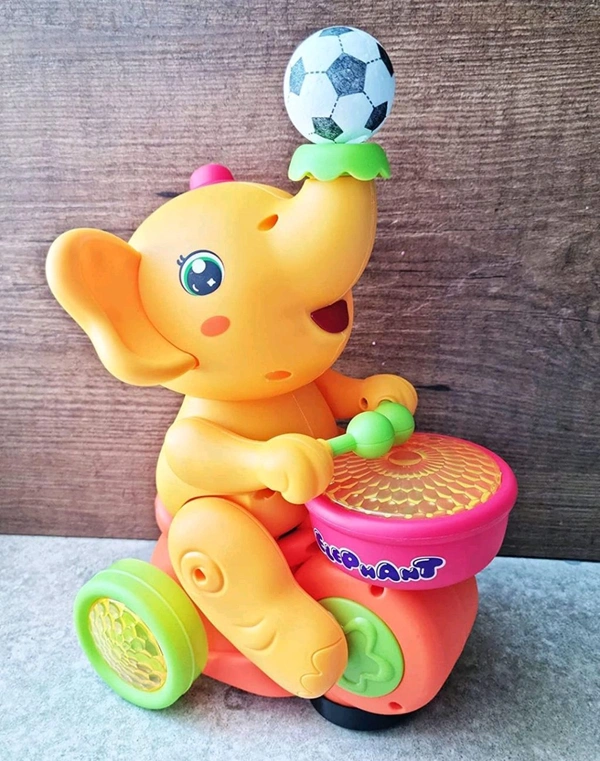 Elephant Musical Toy – Fun Interactive Toy with Lights & Sounds for Kids | SKVWORLD 