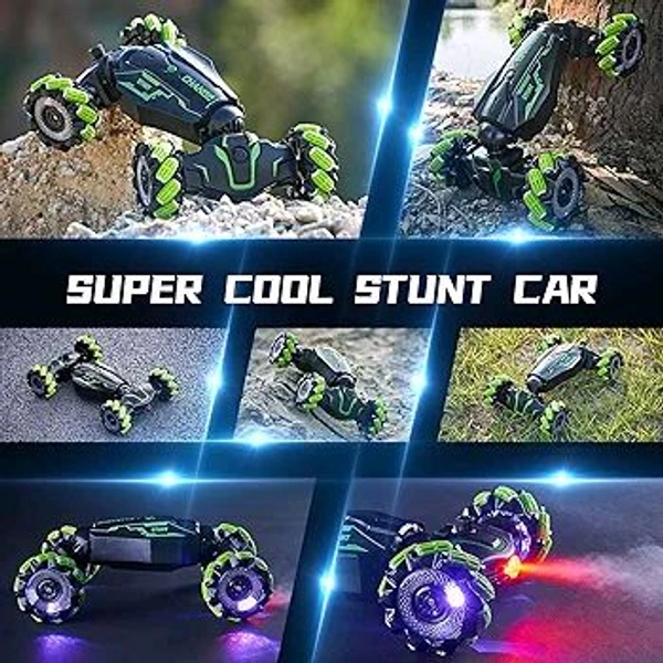 360 Degree Rotating Stund Remote And Hand Held Control Car 