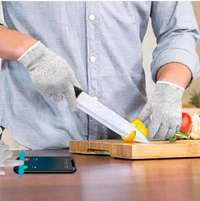 Cut-Resistant Gloves for Cooking & Work – SKVWORLD Lightweight, Durable & Secure Fit