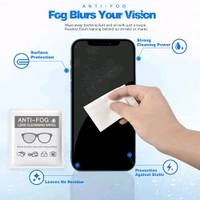 Anti Fog Wipes 100 Pcs