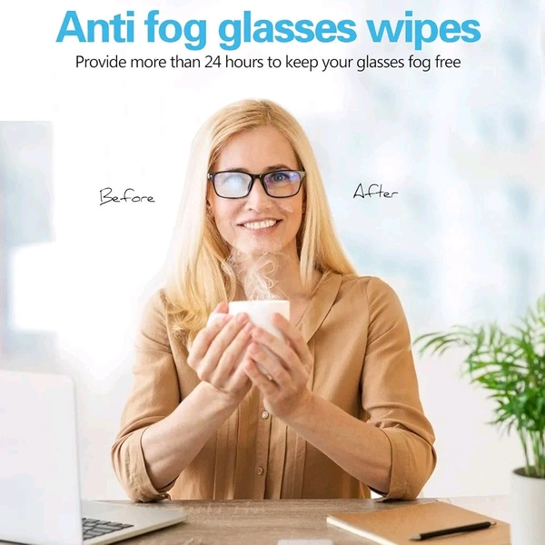 Anti Fog Wipes 100 Pcs
