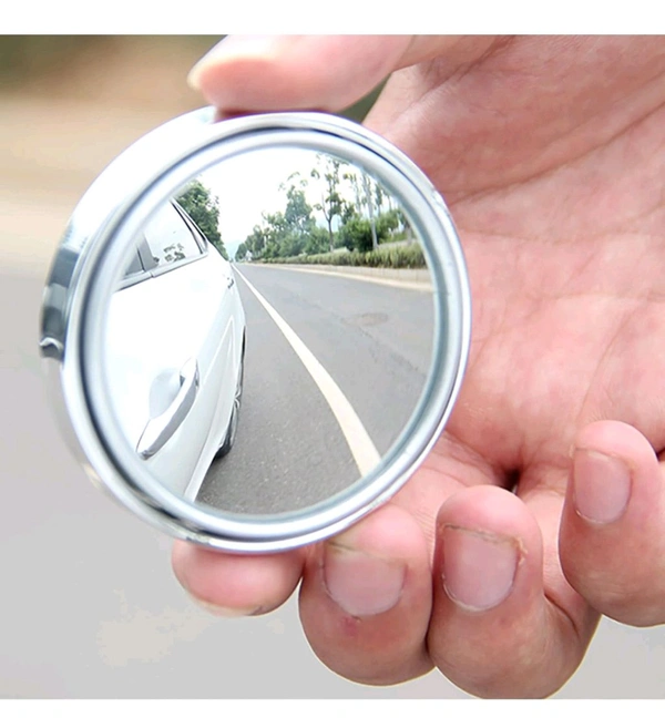 360° Adjustable Blind Spot Mirror for Cars | HD Convex Wide-Angle Rearview Mirror | Waterproof & Anti-Glare | Universal Fit for Cars, Trucks, SUVs & Vans | Easy Installation with 3M Adhesive