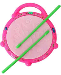 Musical Flash Drum with 3D Lights With Music