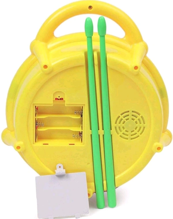 Musical Flash Drum with 3D Lights With Music