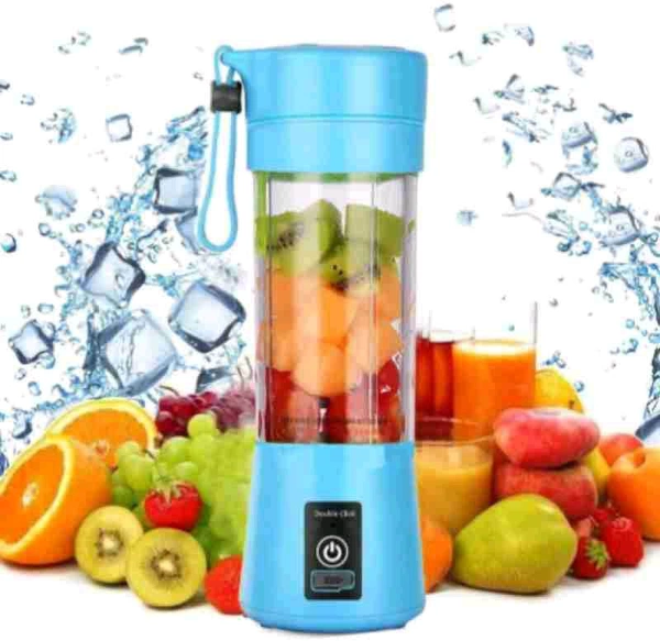 Portable USB Rechargeable Blender – Mini Personal Juicer for Smoothies & Shakes, Travel-Friendly Fruit Mixer – SKVWORLD