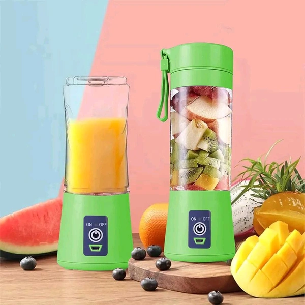 Portable USB Rechargeable Blender – Mini Personal Juicer for Smoothies & Shakes, Travel-Friendly Fruit Mixer – SKVWORLD