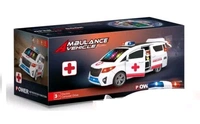 Ambulance Vehicle 360°Rotating Auto Open Toy