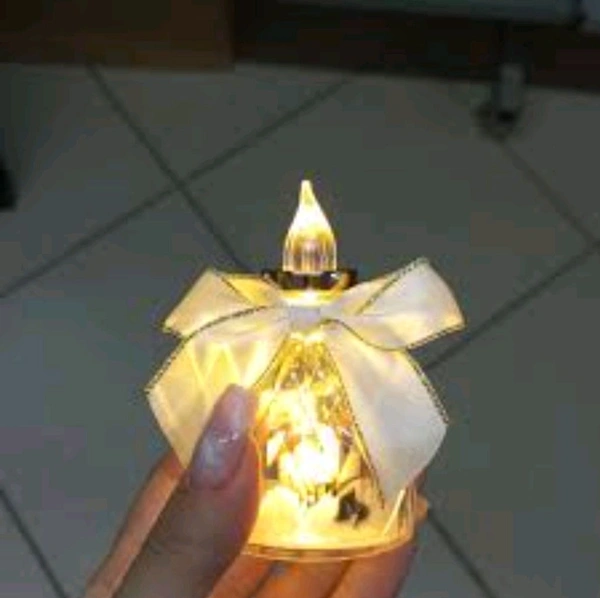 LED Candle Gold Light 