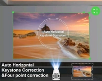 Free Style Pro Projector for Home 4K & 1080p Support, 270° Rotatable Projector 6900L Android 11 WiFi Bluetooth YouTube PrimeVideo Hotstar Netflix Apps, 720p Native, 150" Max Display