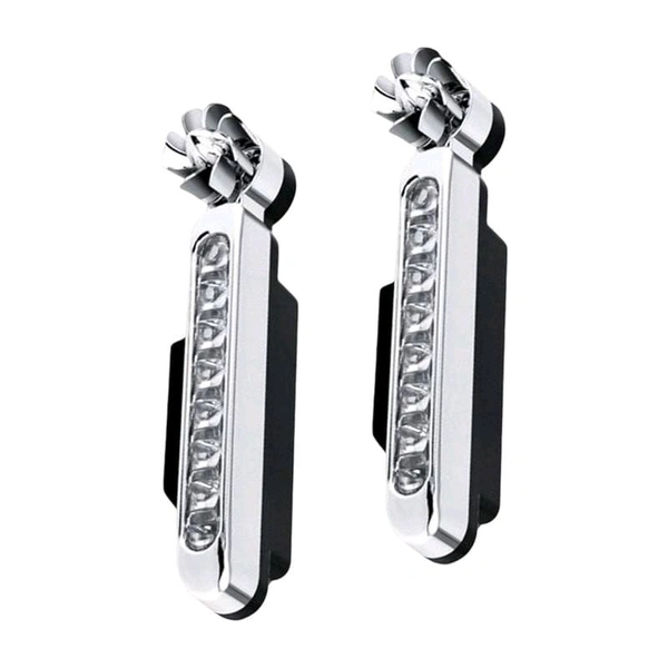 2 Pcs Car Decorative Daytime Running Led