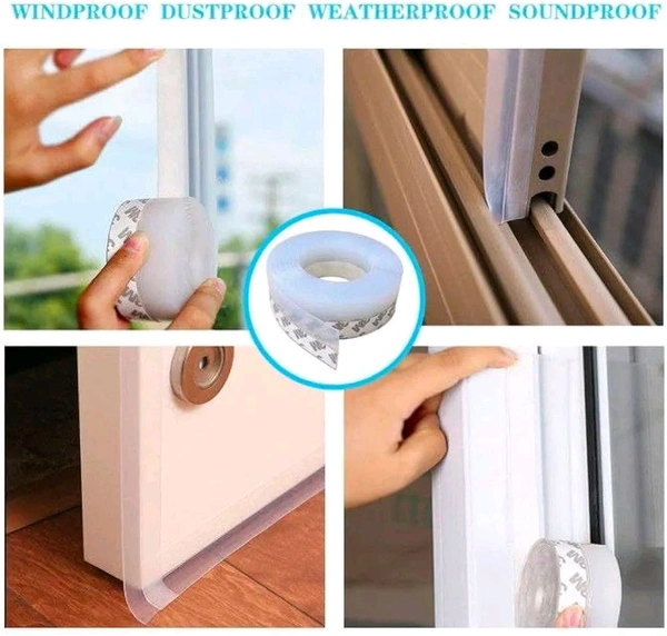 Doors and Windows Gaps of Anti-Collision Silicone (45 mm x 3 Mtr)