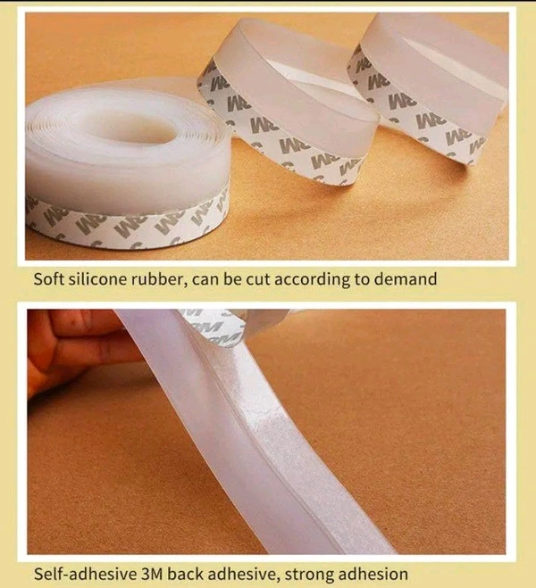 Doors and Windows Gaps of Anti-Collision Silicone (45 mm x 3 Mtr)