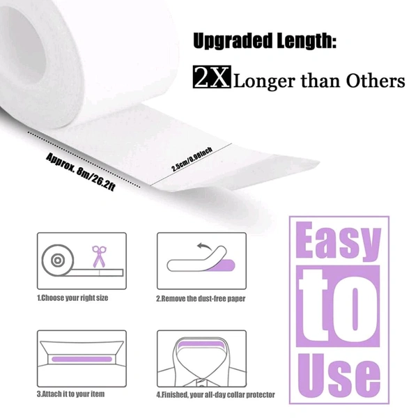 Collar Protector Sweat Tape