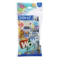 DOMS WOW Kit | All-in-One Art & Stationery Set | 12 Shades Crayons & Color Pencils | Non-Toxic & Safe | Perfect Gift for Kids & Students | Creative Drawing & Coloring Kit
