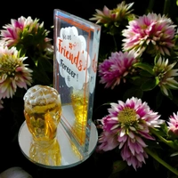 Beer Glass Gift – Elegant Decorative Crystal Beer Glass for Unique Gifting, Collectibles & Display | Perfect Keepsake for Beer Lovers | SKVWORLD 🍺