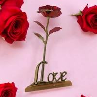 Love Rose – Eternal Artificial Rose Gift for Valentine’s Day, Anniversary, Birthday & Special Occasions | Romantic Forever Rose Decor | SKVWORLD