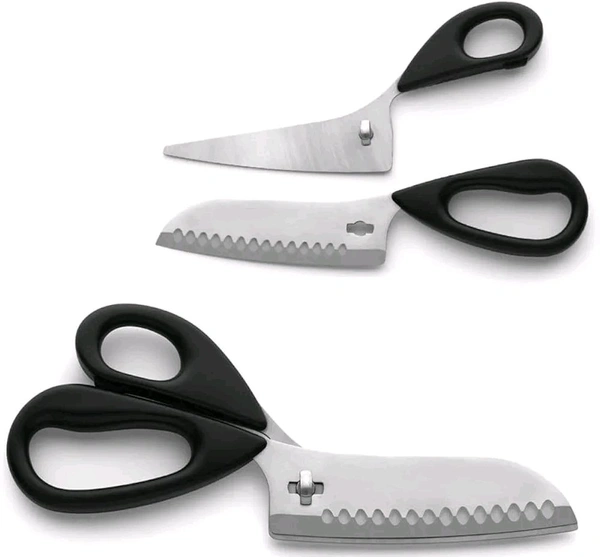 Xindai Stainless Steel Scissor&Knif 2 In 1