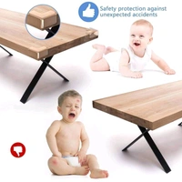 V-Shape Baby Safety Table Corner Guards – Soft, Shockproof & Transparent | SKVWORLD 