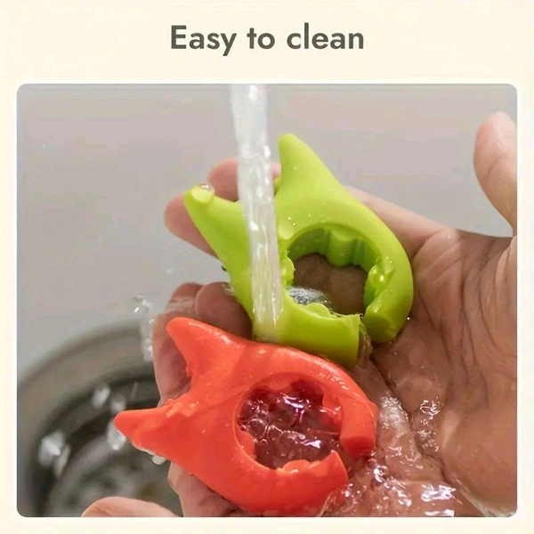 Spoon Pot Pan Holder | Heat-Resistant Non-Slip Silicone Spatula Bracket Clip | Fun Cartoon Spoon Rest for Kitchen | SKVWORLD