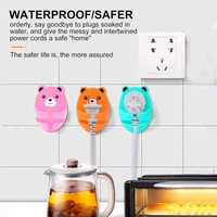 Plug Wall Hook Cute Bears (Pack Of 2)