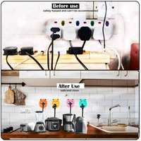 Plug Wall Hook Cute Bears (Pack Of 2)