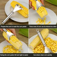 Stainless Steel Corn Peeler