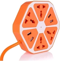 USB Soket Bersegi Enam 