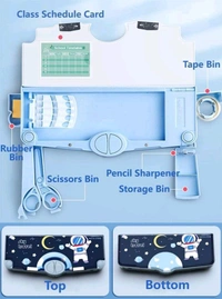 Compass Space Theme Pencil Box 