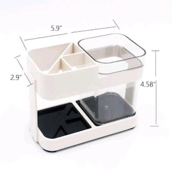 1 Cup Toothbrush Holder Toothpaste Stand 