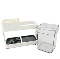 1 Cup Toothbrush Holder Toothpaste Stand 