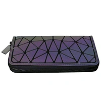 Luminous Geometric Wallet – Stylish & Spacious Clutch for Women | Glow-in-the-Dark Design, Large Capacity with Card & Cash Slots | Fashionable & Durable Ladies Handbag