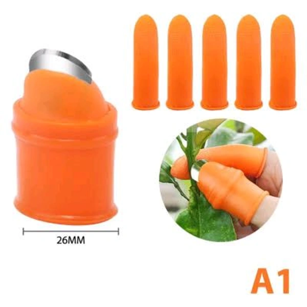 Thumb Knife Silicone Finger Cutter Set – Easy Vegetable Picking, Cutting & Finger Protection | SKVWORLD