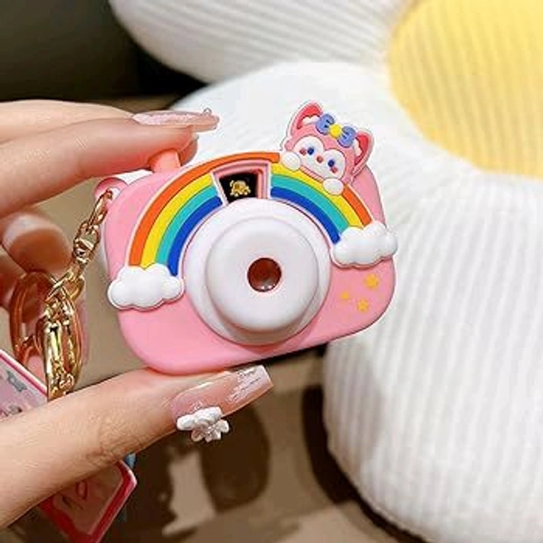 Mini Camera Keychain Projector 