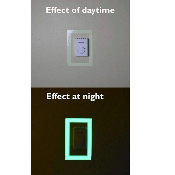 Glow in The Dark Tape – Self-Luminous Safety Tape for Stairs, Walls, Steps, Exit Signs & Emergency Markings – SKVWORLD