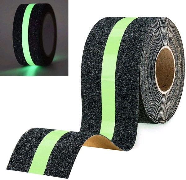 Anti-Slip Safety Glow Tape – High-Traction, Luminous Grip for Stairs & Walkways 