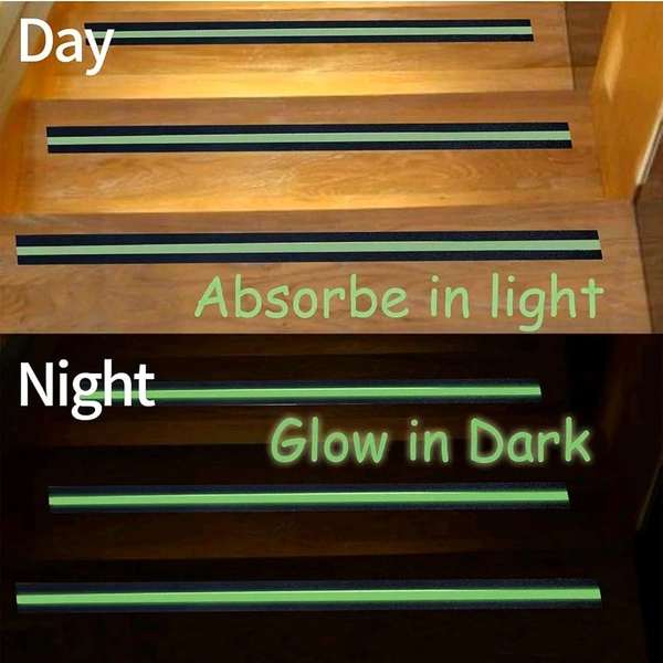 Anti-Slip Safety Glow Tape – High-Traction, Luminous Grip for Stairs & Walkways 