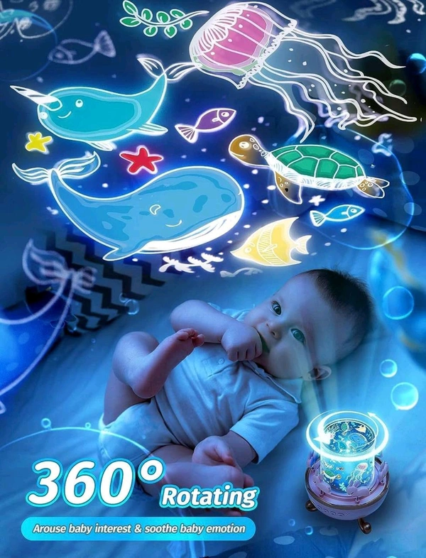 Star LED Projector Night Light – 72 Light Modes, Kids Night Light for Bedroom, Kawaii Unicorn Gifts for Girls, Nursery Room Decor,  Night Lamp|SKVWORLD 