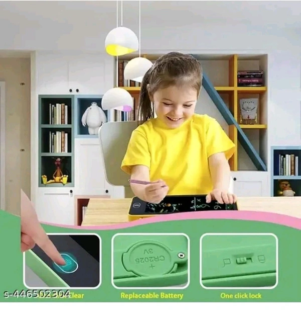 Magic Pencil Box for Kids | Pencil Case with LCD Writing Tablet, Pen & Erase Button | Multi-Color Stationery Organizer | Best Birthday Gift for Boys & Girls
