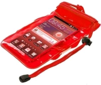 Universal Waterproof Smartphone Protective Sealed PVC Transparent Pouch Dry Bag Cell Phone Case for Protection in Rain ,Holi , Pool, Beach for Suitable for All Mobile Phone & for Money - Random Colour (Pack of 1)