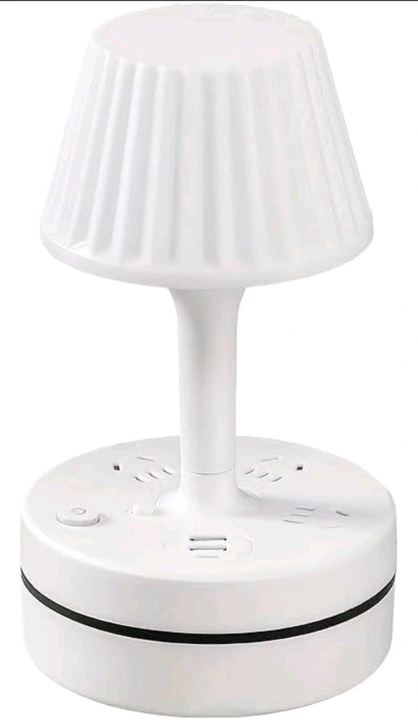 Socket Desk Lamp|Smart Multi-Function Desktop Lamp |USB Plug in Small Table Lamp with Phone Holder
