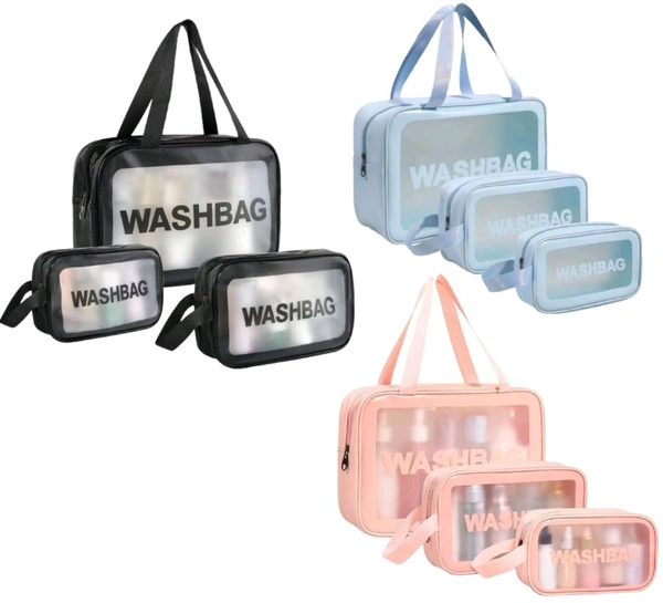 Wash Bag 3 Pcs Set