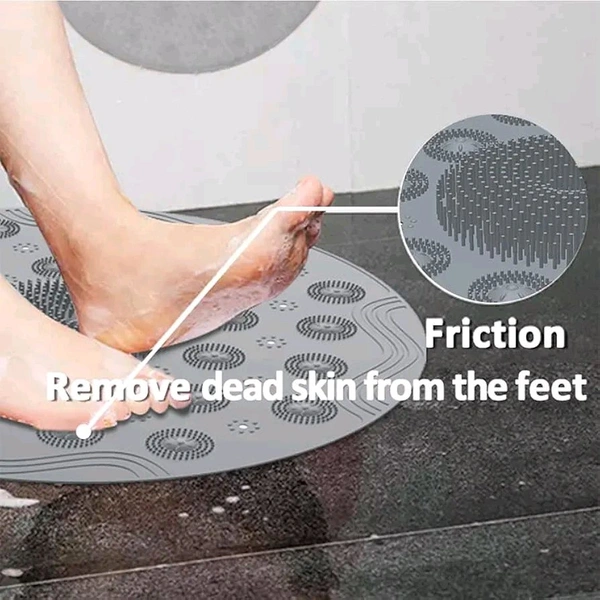 Round Bathroom Mat 