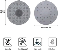 Round Bathroom Mat 