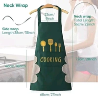 Kitchen Pocket Apron | Waterproof Kitchen Appron | Cute Kitchen Apron With Front Pocket